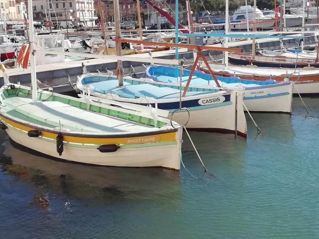 Mon Petit Paradis, Cassis Centre Apt 90 M2, 200 M Mer, Terr Plein Sud, Clim Park Prive Zewnętrze zdjęcie