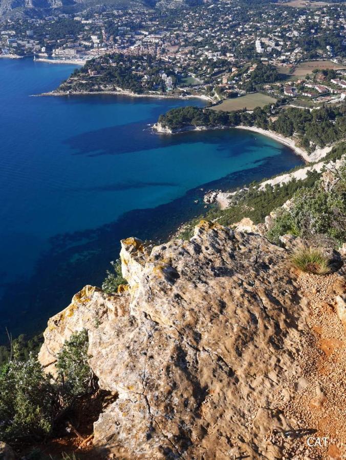 Mon Petit Paradis, Cassis Centre Apt 90 M2, 200 M Mer, Terr Plein Sud, Clim Park Prive Zewnętrze zdjęcie