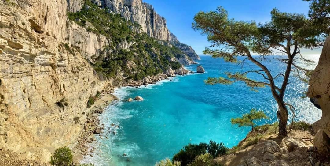 Mon Petit Paradis, Cassis Centre Apt 90 M2, 200 M Mer, Terr Plein Sud, Clim Park Prive Zewnętrze zdjęcie
